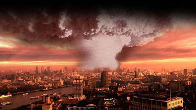 Foto: Ancaman perang dunia dan penggunakan senjata nuklir yang menghancurkan dunia
