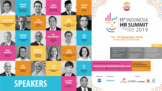 The 11th Indonesia HR Summit. Foto: Dok. Indonesia HR Summit