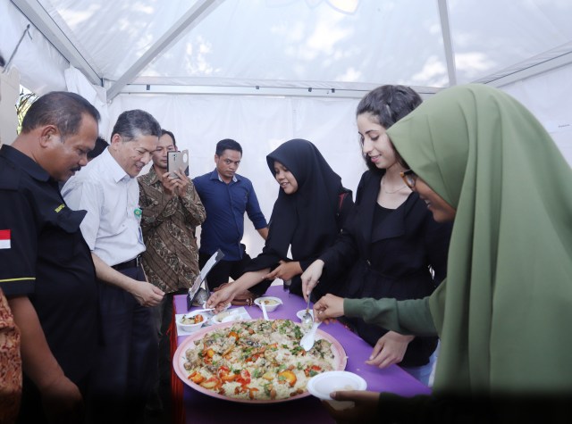 Mahasiswa Asing Pamerkan Kuliner Khas Negaranya di Unsyiah, Aceh (735060)