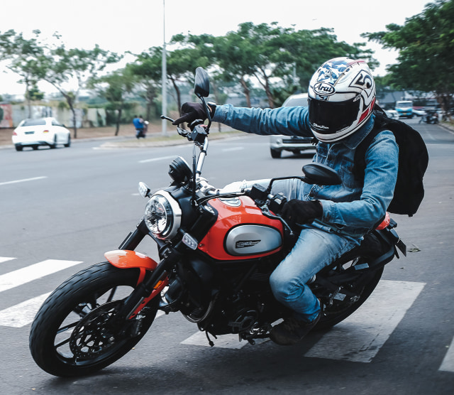 Ducati Scrambler Icon 2019 Foto: Bangkit Jaya Putra/kumparan