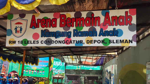 Melihat Kampung Ramah Anak, RW 18 Leles, Condongcatur, Sleman, Yogyakarta. Foto: Muhammad Darisman/kumparan