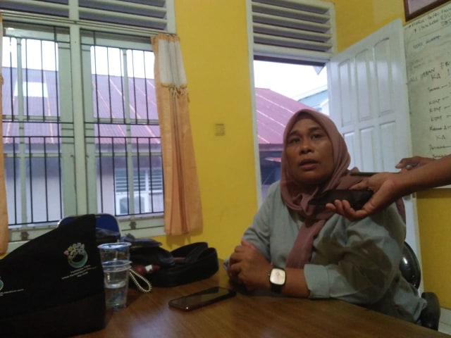 Nurdewa Safar, Ketua Harian P2TP2A Malut. Foto: Risman