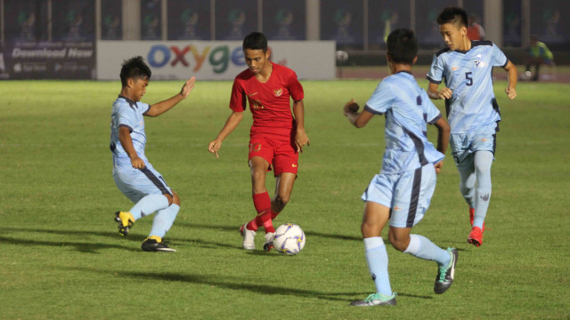 Foto: Timnas U-16 Pesta Gol ke Gawang Kepulauan Mariana Utara (2695)