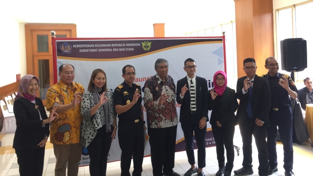 Konferensi prers Launching Kawasan Berikat, Bea Cukai