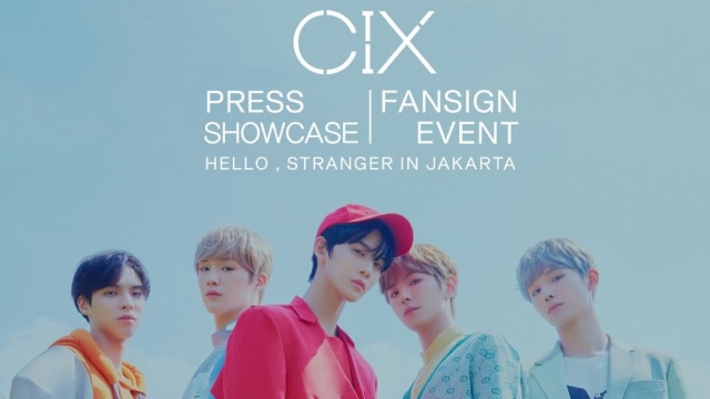 CIX gelar press showcase dan fan sign pertama di Indonesia Foto: CK Star Entertainment
