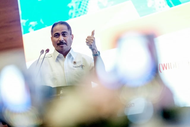 Menpar Arief Yahya saat memberikan sambutan di acara Kickoff WIDI 4.0 Kementerian Pariwisata Foto: Dok. Kementerian Pariwisata