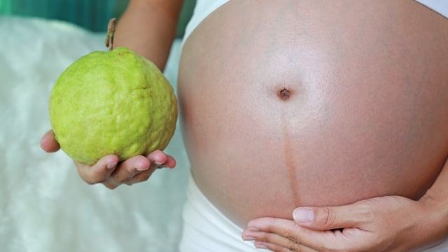 ilustrasi jambu biji untuk ibu hamil Foto: Shutterstock