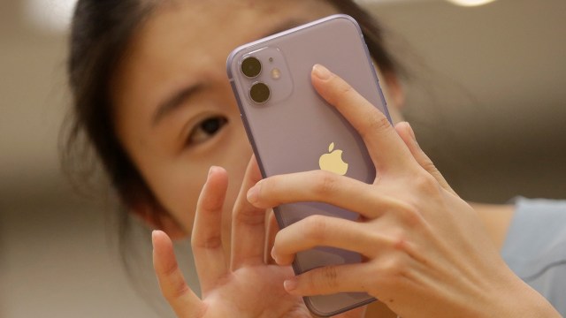 Smartphone baru Apple, iPhone 11. Foto: Jason Lee/Reuters