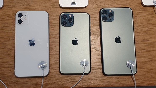 iPhone 11, iPhone 11 Pro, dan iPhone 11 Pro Max. Foto: Bianda Ludwianto/kumparan