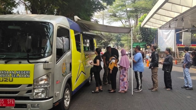 Ilustrasi mobil tilang keliling Kejaksaan Negeri Jakarta Selatan. Foto: Dok. Kejaksaan Negeri Jakarta Selatan