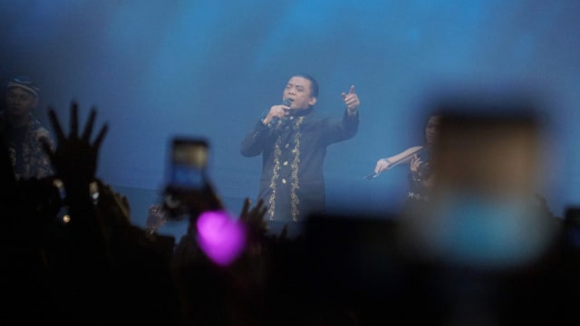 Penampilan Didi kempot di Konangan Concert, Live Space SCBD, Jakarta, Jumat (20/9/2019). Foto: Helmi Afandi Abdullah/kumparan 