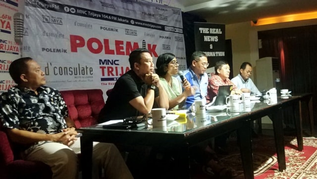 Tema diskusi 'Mengapa RKHUP Ditunda?' dalam sebuah diskusi di Kawasan Menteng, Jakarta Pusat, Sabtu (21/9). Foto: Adhim Mugni Mubaroq/kumparan