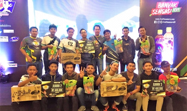 com-Fruit Tea Youth National E-Sport Championship 2019 Regional Semarang. Foto: Dok. Fruit Tea
