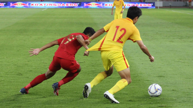 Foto: Laga Timnas U-16 vs China Berakhir Imbang (480106)