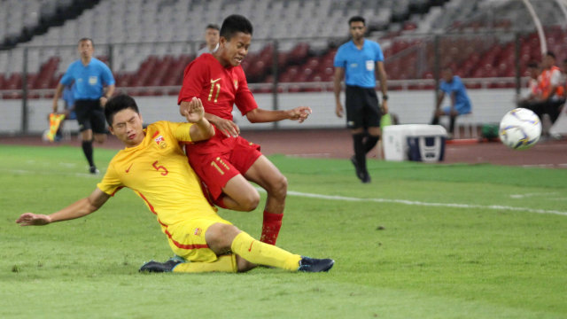 Foto: Laga Timnas U-16 vs China Berakhir Imbang (480109)