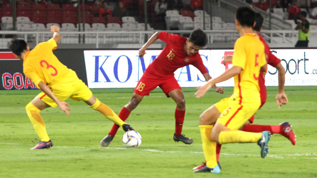 Foto: Laga Timnas U-16 vs China Berakhir Imbang (480103)