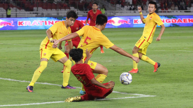 Foto: Laga Timnas U-16 vs China Berakhir Imbang (480119)