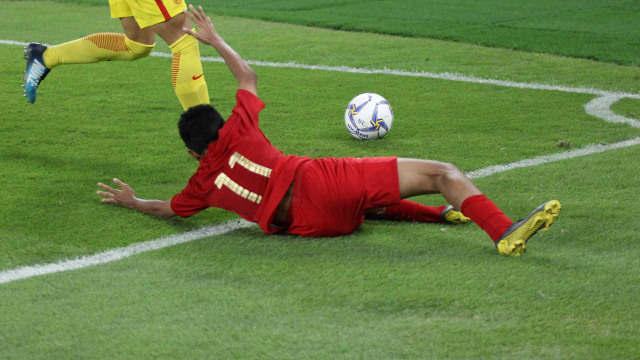 Foto: Laga Timnas U-16 vs China Berakhir Imbang (480117)