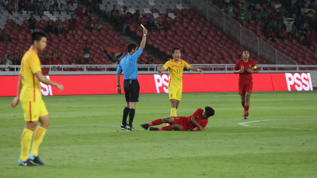 Foto: Laga Timnas U-16 vs China Berakhir Imbang (480113)