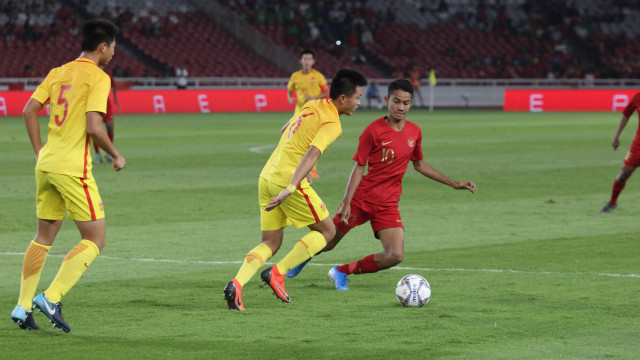 Foto: Laga Timnas U-16 vs China Berakhir Imbang (480105)