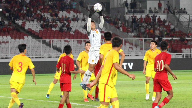 Foto: Laga Timnas U-16 vs China Berakhir Imbang (480121)