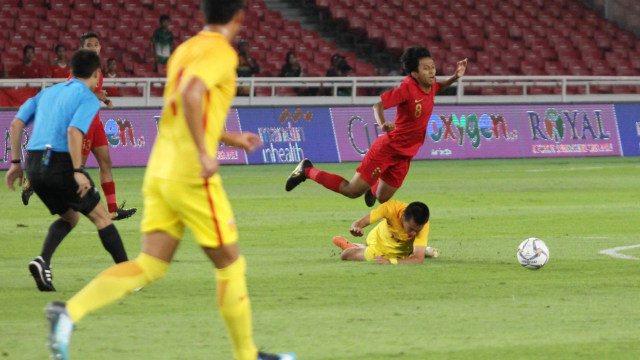 Foto: Laga Timnas U-16 vs China Berakhir Imbang (480112)