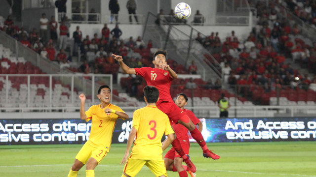 Foto: Laga Timnas U-16 vs China Berakhir Imbang (480111)