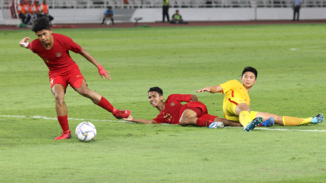 Foto: Laga Timnas U-16 vs China Berakhir Imbang (480116)