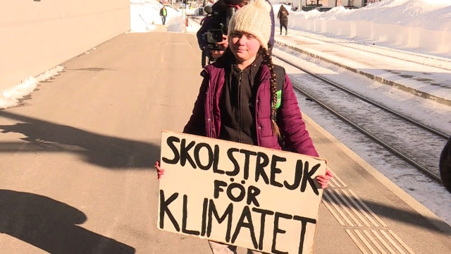 Aktivis lingkungan dari Swedia, Greta Thunberg