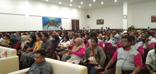 171 puskesmas se-Papua Barat harus bersinergi laksanakan program POPM Filariasis. Foto : Balleo News