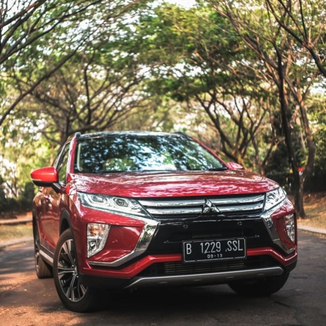 Mitsubishi Eclipse Cross Foto: Bangkit Jaya Putra/kumparan