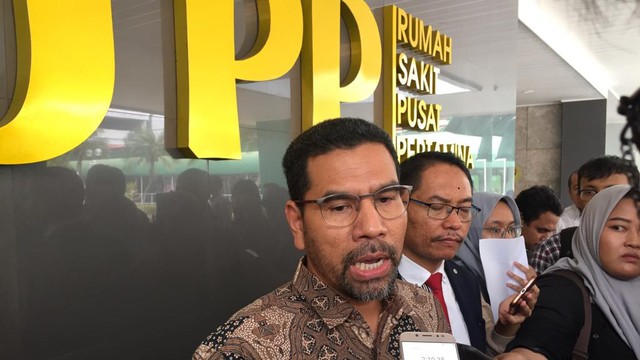 Komisioner Komnas HAM Amiruddin di RSPP, Jakarta. Foto: Andesta Herli Wijaya/kumparan