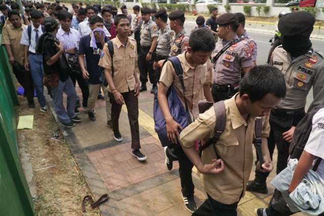 Alasan Siswa STM Demo DPR: Mau Lanjutkan Perjuangan Kakak-kakak (19914)