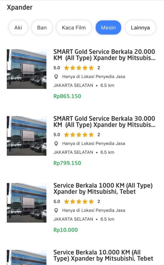 Booking Servis Mitsubishi Kini Bisa Lewat Aplikasi GO-JEK (147815)