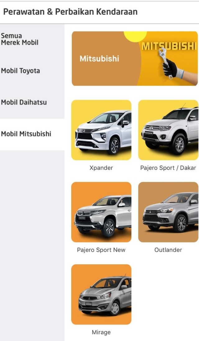 Booking Servis Mitsubishi Kini Bisa Lewat Aplikasi GO-JEK (147814)