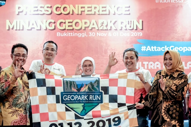 Minang Geopark Run 2019 Foto: Dok. Kementerian Pariwisata