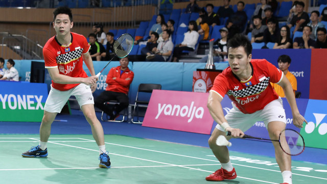 Fuzhou China Open: Singkirkan Ganda Jerman, Marcus/Kevin ke Semifinal (104959)