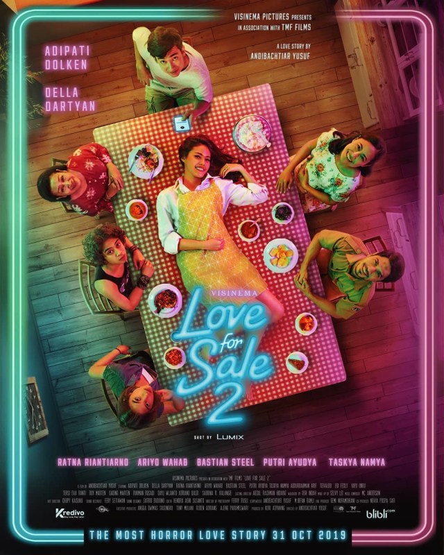Poster film 'Love for Sale 2'. Foto: Instagram @loveforsalefilm