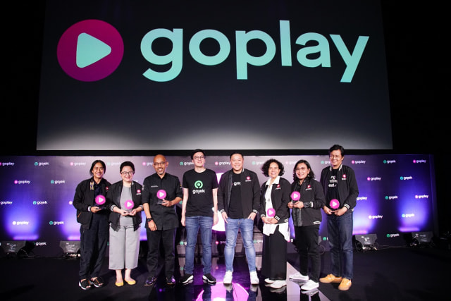 Peluncuran aplikasi streaming video GoPlay dari Gojek. Foto: Gojek