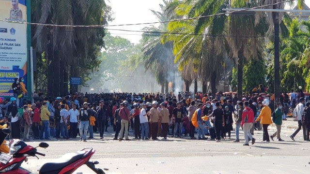 Autopsi: Randy, Mahasiswa di Kendari, Tertembak Peluru Tajam 