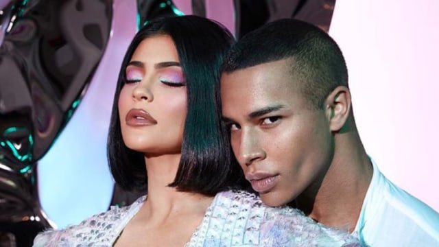 Kylie Jenner kolaborasi makeup dengan Balmain Foto: Instagram @kyliejenner