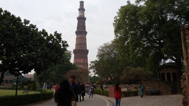 Menara Qutub Minar di Delhi, India. Foto: Khiththati/acehkini