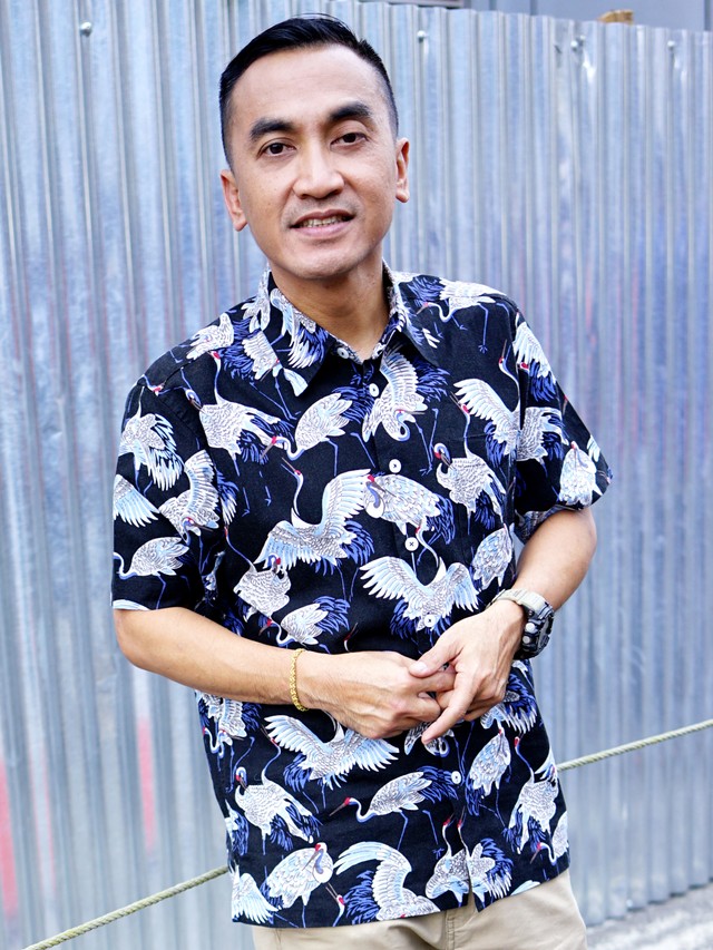 Presenter Rico Ceper saat ditemui di kawasan Tendean, Jakarta, Jumat, (27/9/2019). Foto: Ronny/kumparan