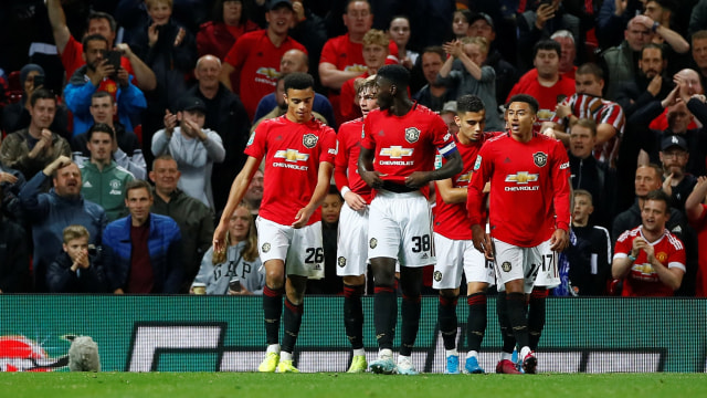 Para pemain Manchester United. Foto: Reuters/Jason Cairnduff