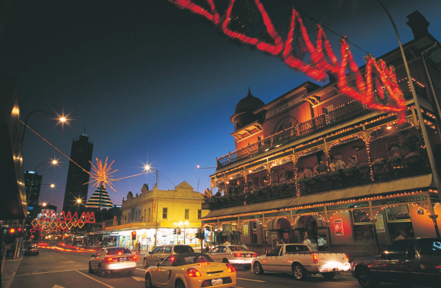 Christmas Lights in Northbridge
