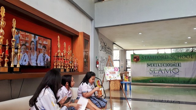 Olimpiade matematika, The Southeast Asian Mathematics Olympiad (SEAMO) West Java, di Stamford School Bandung pada Sabtu (28/9). (Assyifa)