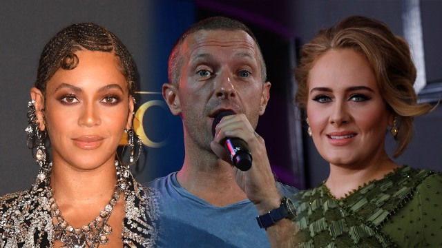 Beyonce, Adele, dan Chris Martin 'Coldplay' Rekaman Bareng (52885)