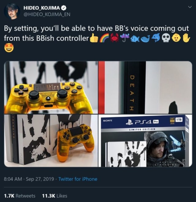 death stranding limited edition ps4 controller