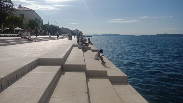 Organ laut di Zadar. Foto: daniel chrisendo