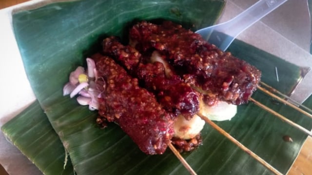 Menu sate kere.  (Fernando Fitusia)